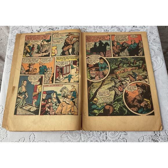 Vintage 1946 Classics Illustrated Lorna Doone No. 32  Comics - Picture 6 of 7
